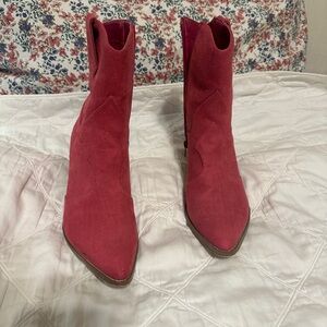Coconuts by Matisse Hot Pink Ankle Boots